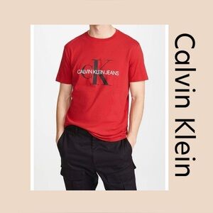 Calvin Klein Men’s Monogram Logo T-Shirt Size Small